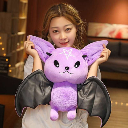 Bambola pipistrello diavolo in peluche - Luckintoys