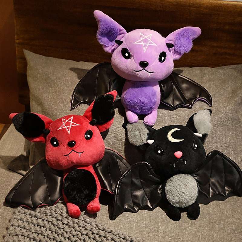 Bambola pipistrello diavolo in peluche - Luckintoys