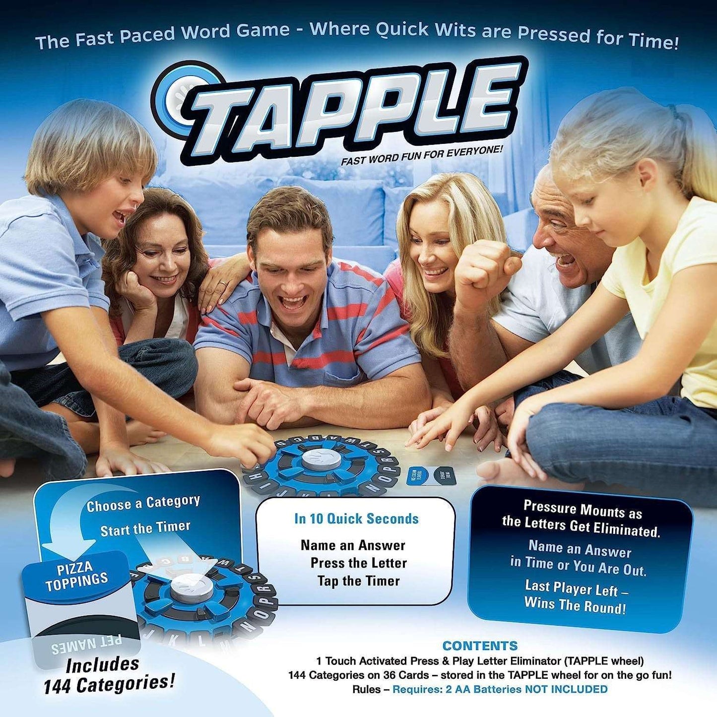 Coinvolgente gioco da tavolo per famiglie di tutte le età - Divertimento a ritmo serrato! - Luckintoys